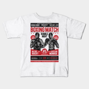 Boxing Match Kids T-Shirt